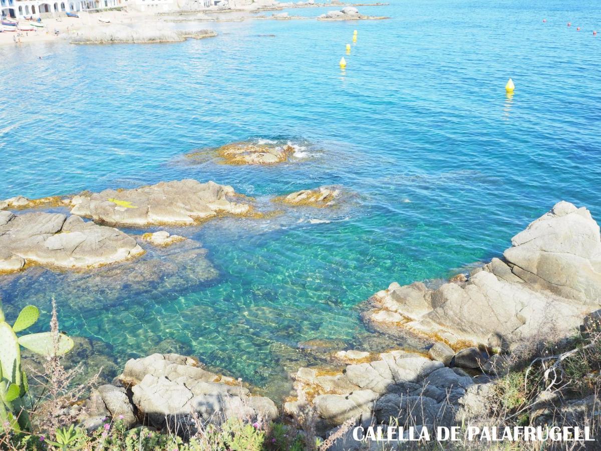 Espectacular Apartamento En Calella De Palafrugell, Vistas Al Mar Exterior foto